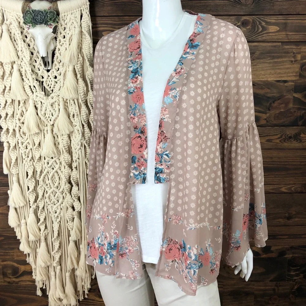 Altard State | Boho Side Split Kimono Bell‎ Sleeve